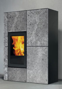Edilkamin Pelletofen Blade Ausstellungsofen Lüning GmbH : Leistungsbereich 4,3 - 12,1 kW