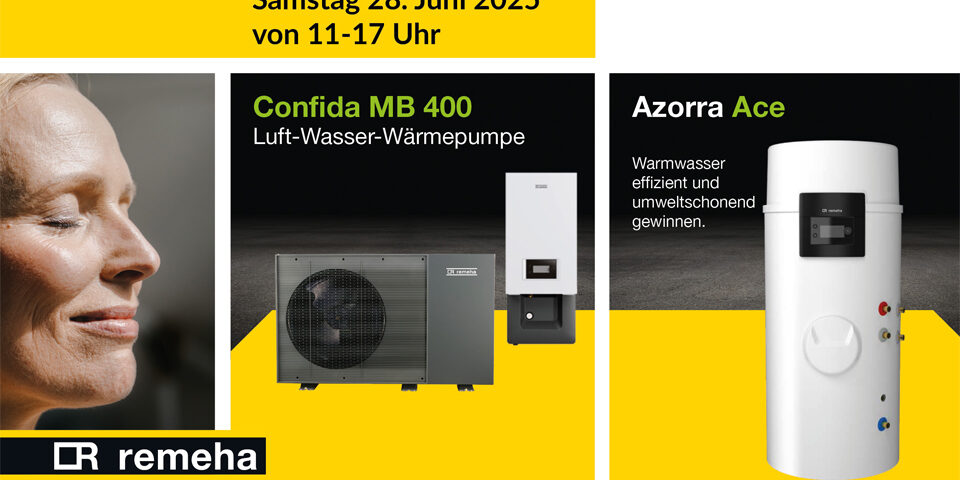 Wärmepumpe für Warmwasser und Heizung. Infotag 28.06.25 Lüning GmbH Anröchte